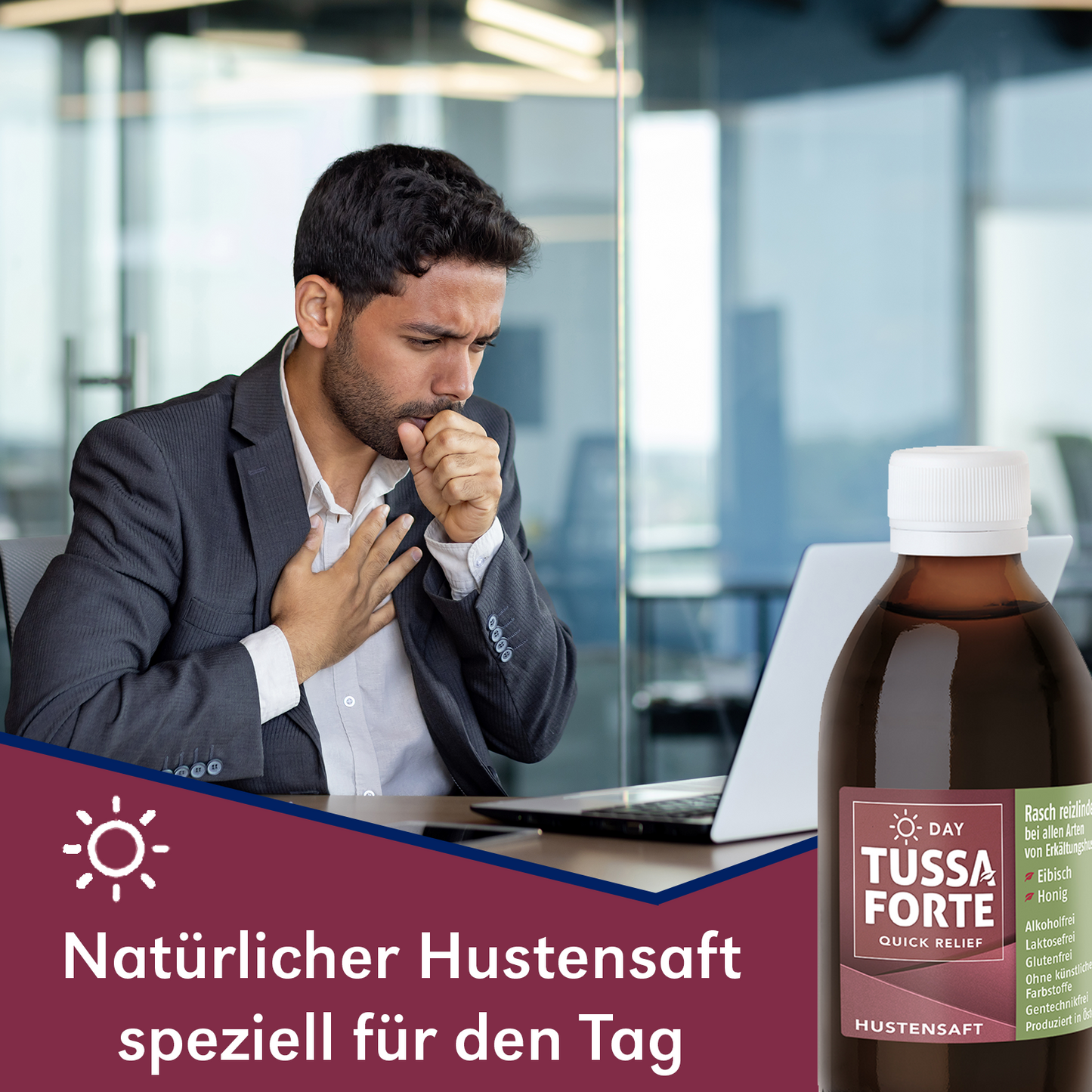 Tussaforte Quick Relief DAY - 200ml