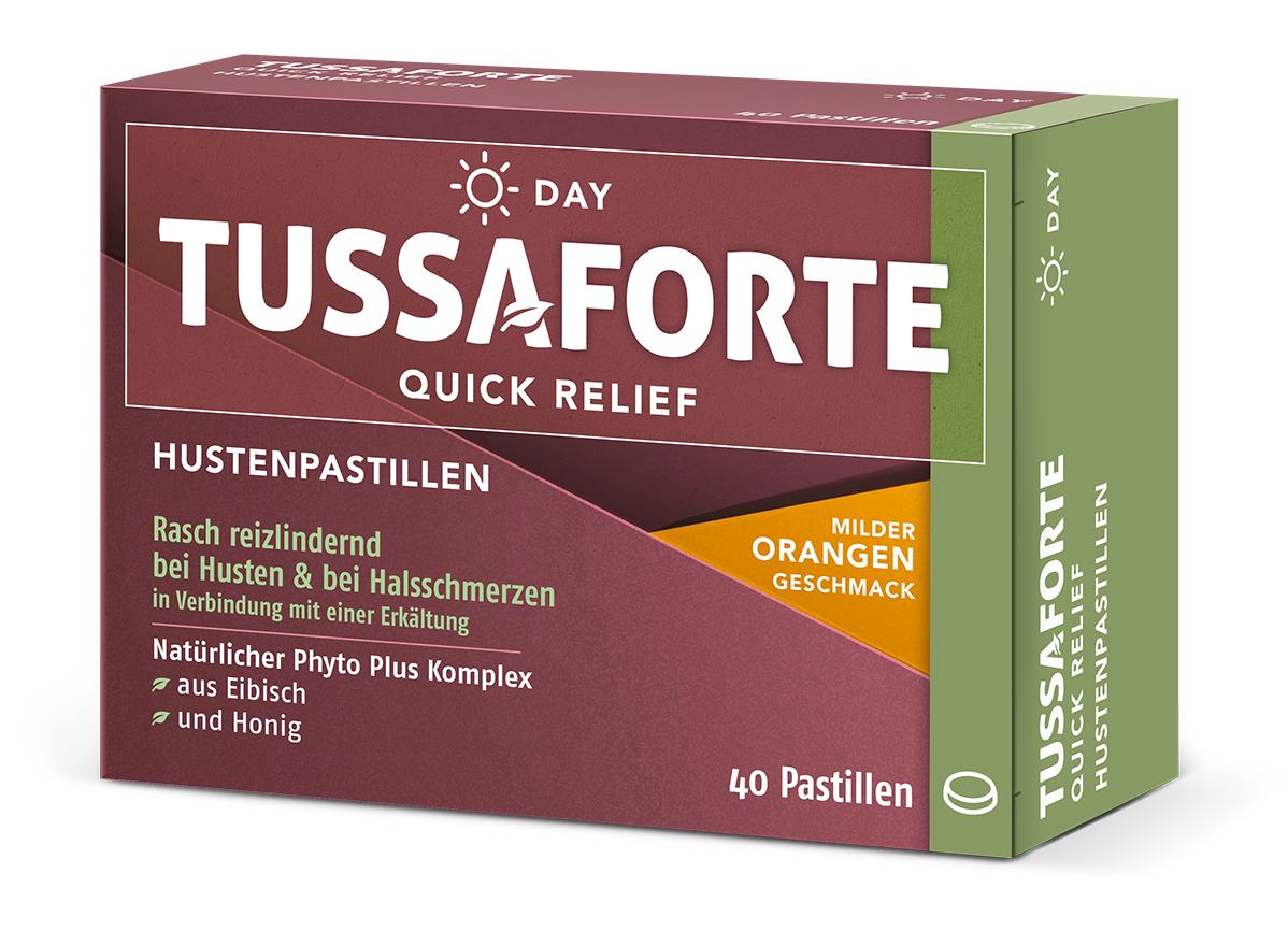 Tussaforte Quick Relief DAY Hustenpastillen